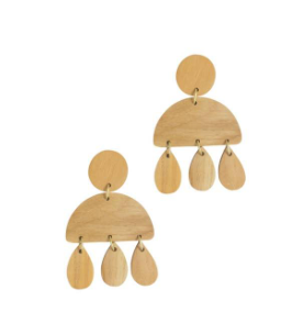Mango Wood Earrings