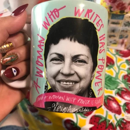 Gloria Anzaldua Mug – Oakland Museum of California Shop
