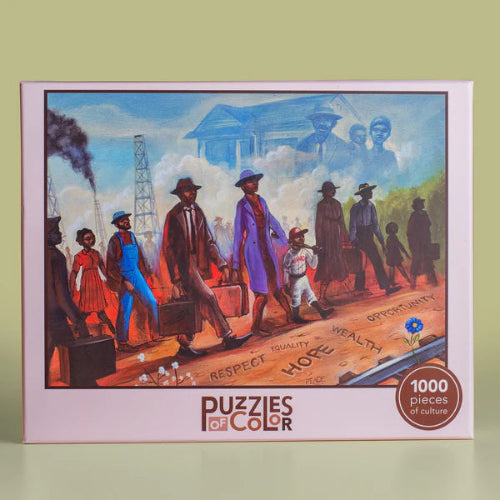 Migration Westbound by Puzzles of Color