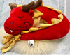 Red Dragon Neck Pillow