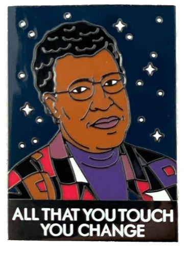 Octavia Butler Enamel Pin
