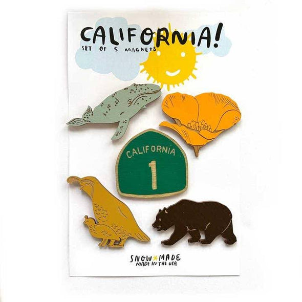 California! Magnet Set