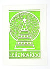 Feliz Navidad Papel Picado Card