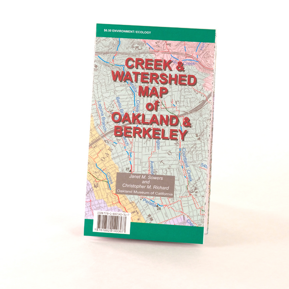 Creek and Watershed Map of Oakland and Berkeley