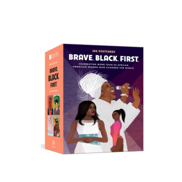 Brave, Black, First, a postcard set