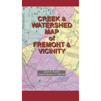 Creek & Watershed Map of Fremont & Vicinity