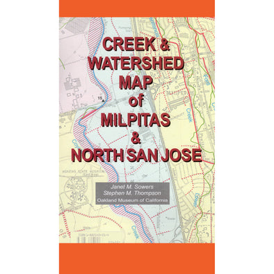 Creek & Watershed Map of Milpitas & North San Jose