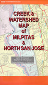 Creek & Watershed Map of Milpitas & North San Jose - Oakland Museum of California Store