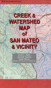 Creek & Watershed Map of San Mateo & Vicinity - Oakland Museum of California Store