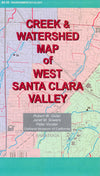 Creek & Watershed Map of West Santa Clara Valley - Oakland Museum of California Store