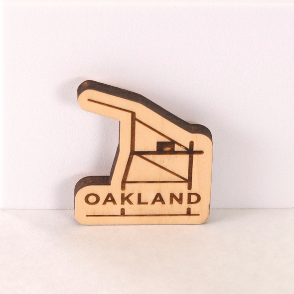 Oakland Port Crane Magnet