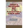 Creek & Watershed Map of Pleasanton & Dublin Area