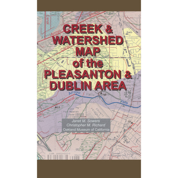 Creek & Watershed Map of Pleasanton & Dublin Area