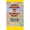 Creek & Watershed Map of Richmond & Vicinity