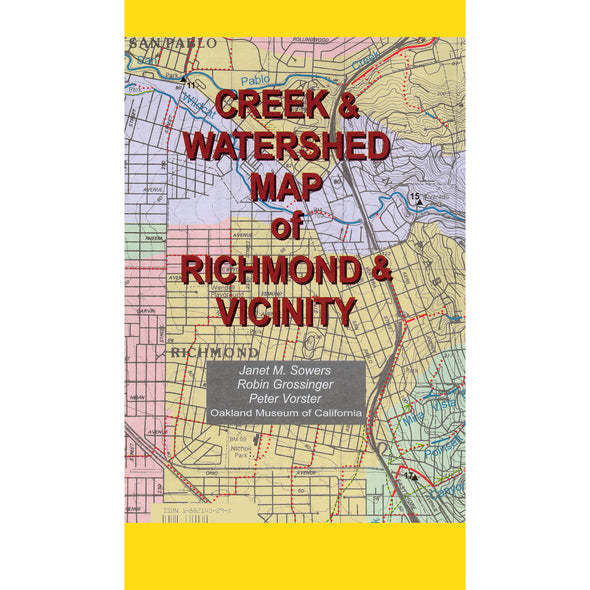 Creek & Watershed Map of Richmond & Vicinity
