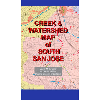 Creek & Watershed Map of South San Jose