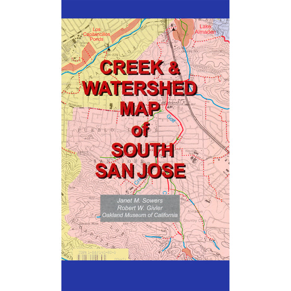Creek & Watershed Map of South San Jose