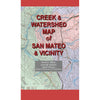Creek & Watershed Map of San Mateo & Vicinity